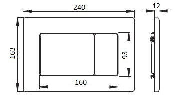Купить купить клавиша смыва, gun metall, boheme арт. 650-gm