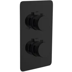 Смеситель для душа с термостатом, Boheme Cell, черный арт. 134-2-B