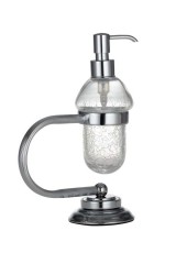 Дозатор для жидкого мыла, Boheme Murano, хром арт. 10909-CR