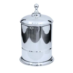 Ведро для мусора, Boheme Brillante, хром арт. 10437