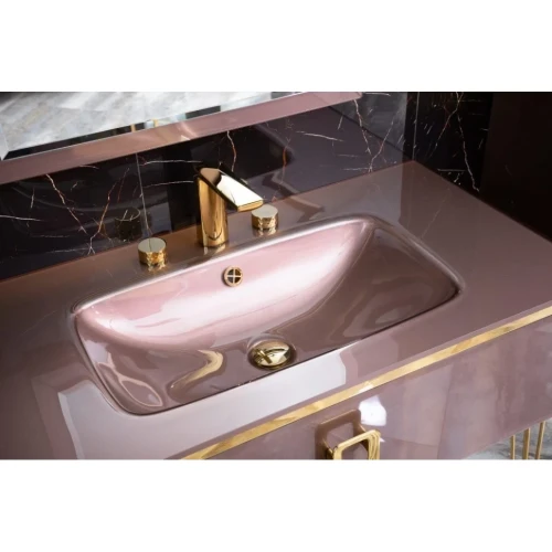 Купить купить смеситель для раковины, boheme venturo, золото арт. 150-g-diamond