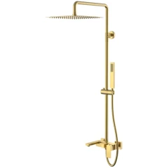 Душевая система, Boheme Qubic, золото арт. 478-MG