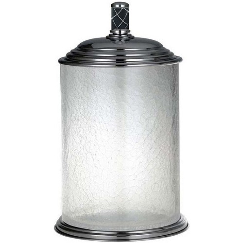 Купить купить ведро для мусора, boheme murano, хром, черный арт. 10914-b-cr