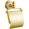 Купить купить держатель туалетной бумаги с крышкой, boheme palazzo bianco, золото арт. 10101