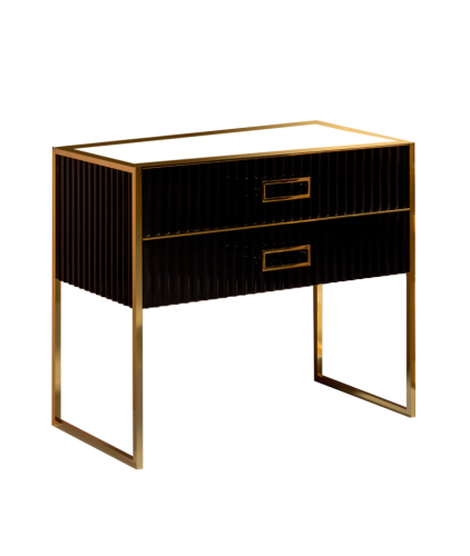 Купить купить тумба под раковину, armadi art monaco, черный, золото арт. 867-100-bg