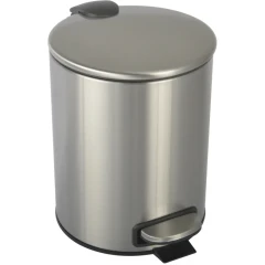 Ведро для мусора, Boheme Uno, никель арт. 10426-NB
