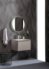 Тумба под раковину, подвесная, Armadi Art Vallessi, кашемир арт. 837-060-C