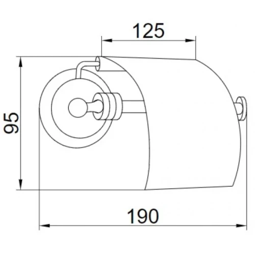 Купить купить держатель туалетной бумаги с крышкой, boheme hermitage, хром арт. 10380