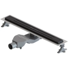 Душевой лоток с решеткой, Armadi Art Premium Trendy, черный арт. 983-60-B