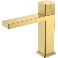 Смеситель для раковины, Boheme Quad, золото арт. 159-MG