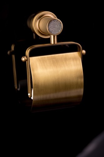 Купить купить кольцо для полотенец, boheme royal cristal, бронза арт. 10925-br-b