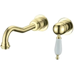 Смеситель для раковины, Boheme Tradizionale Oro, золото арт. 287