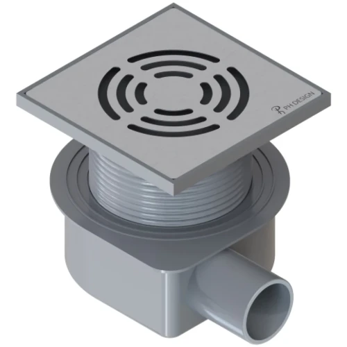 Купить купить душевой трап с решеткой, armadi art smart design, хром арт. 984-10-cr