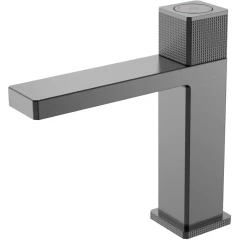 Смеситель для раковины, Boheme Quad, оружейная сталь арт. 159-GM