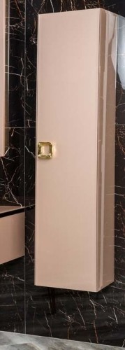 Купить купить шкаф пенал, подвесной, armadi art lucido, пыльная роза арт. 772-rose