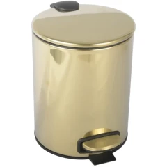 Ведро для мусора, Boheme Uno, золото арт. 10426-G