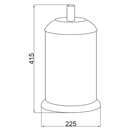 Купить купить ведро для мусора фиолетовое, boheme murano, золото, фиолетовый арт. 10914-v-g