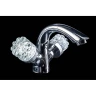 Купить купить смеситель для раковины, boheme crystal, хром арт. 271-crst
