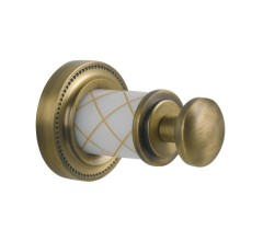 Крючок, Boheme Murano, бронза арт. 10906-W-BR