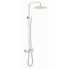 Душевая система, Boheme Uno, белый арт. 468-WCR