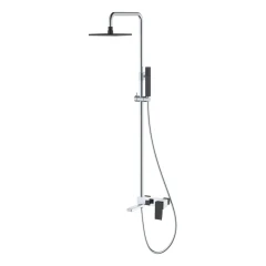 Душевая система, Boheme Q, хром, черный арт. 148-CRB.2