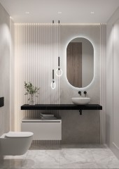 Тумба подвесная, Armadi Art Vallessi, антрацит арт. 897-080-W