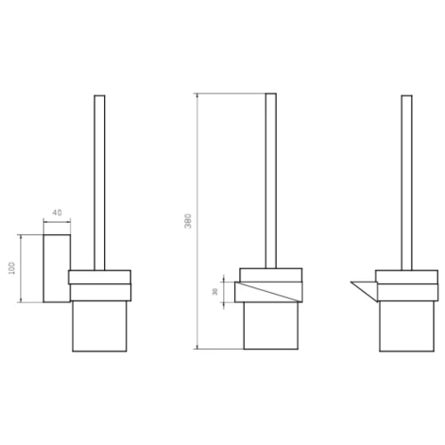 Купить купить ершик для унитаза, boheme new venturo, белый, хром арт. 10319-cr