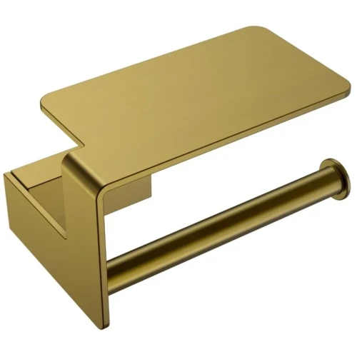 Купить купить держатель туалетной бумаги с полкой, boheme q, бронза арт. 10941-br