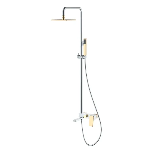 Купить купить душевая система, boheme q, хром, золото арт. 148-crg.2