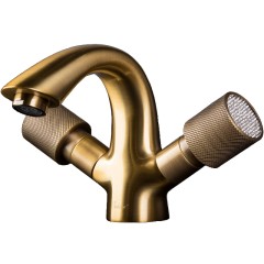 Смеситель для раковины, Boheme Royal Cristal, бронза арт. 311-Royal