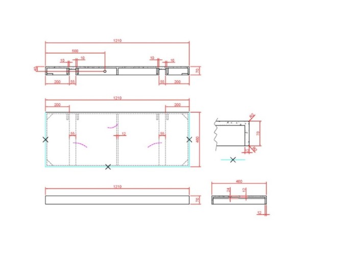 Купить купить столешница под раковину, armadi art flat, черный мрамор арт. 869-120-nm