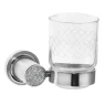 Купить купить стакан для зубных щеток, boheme royal cristal, хром арт. 10924-cr