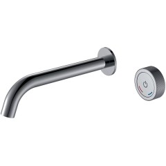 Смеситель для раковины, Boheme Tech, оружейная сталь арт. 158/2-SGM