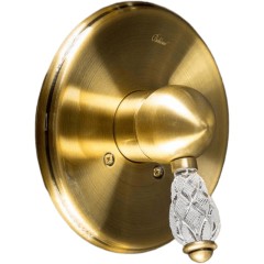 Смеситель для душа, Boheme Crystal, бронза арт. 305-CRST