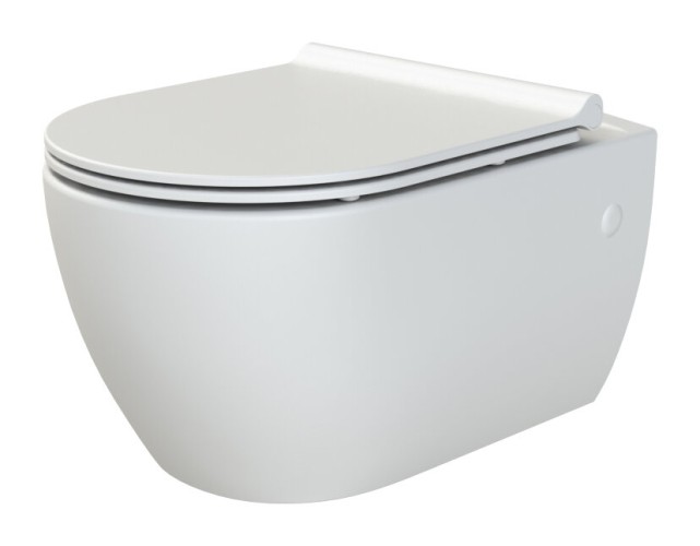 Купить купить унитаз, подвесной, без сиденья, boheme bianca, 963-3-w цвет: белый