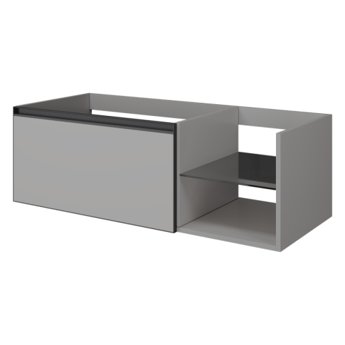 Купить купить тумба под раковину, подвесная, armadi art quatro, luna арт. 790-m6-120-l-a