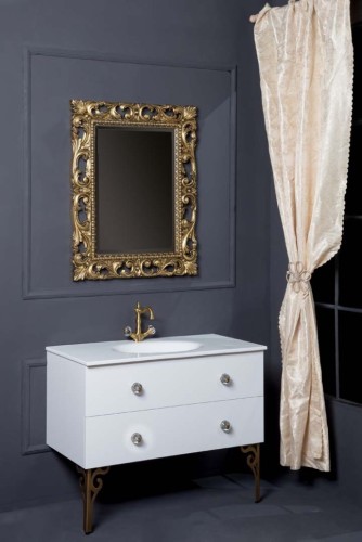 Купить купить тумба под раковину, подвесная, armadi art neoart, white арт. 831-100-wh