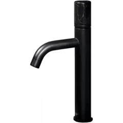 Смеситель для раковины, Boheme Stick, черный арт. 122-B-MR-B