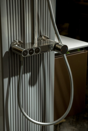 Купить купить стойка для душа, boheme stick, никель 128-nb.2