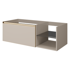 Тумба под раковину, подвесная, Armadi Art Quatro, daphne арт. 790-M6-120-D-MG
