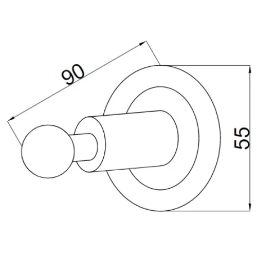 Купить купить крючок, boheme murano cristal, золото арт. 10906-crst-g