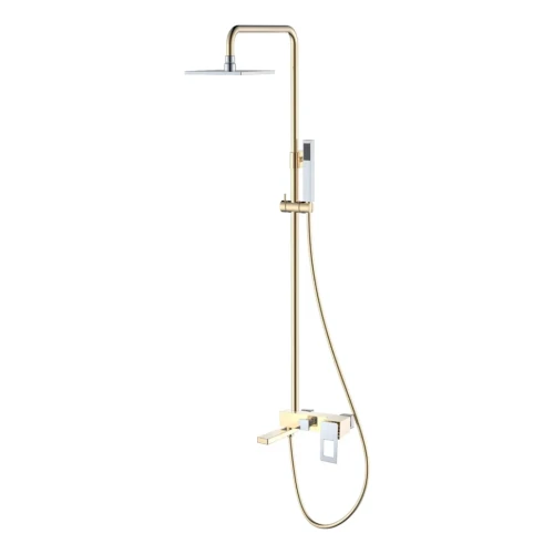 Купить купить душевая система, boheme q, золото, хром арт. 148-gcr