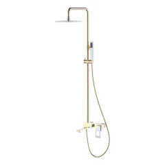 Душевая система, Boheme Q, золото, хром арт. 148-GCR