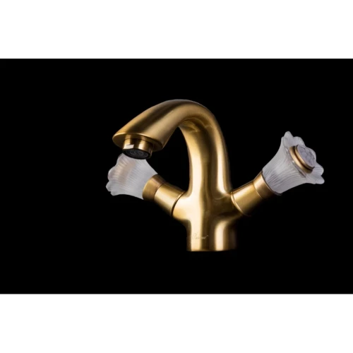 Купить купить смеситель для раковины, boheme camelia, бронза арт. 311-camelia