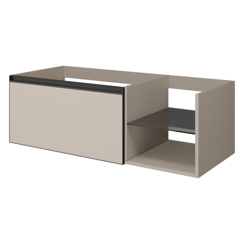 Купить купить тумба под раковину, подвесная, armadi art quatro, daphne арт. 790-m6-120-d-a