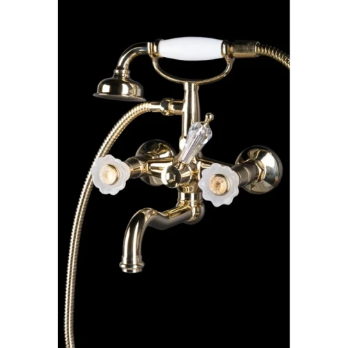 Купить купить смеситель для ванны, boheme camelia, золото арт. 293-camelia