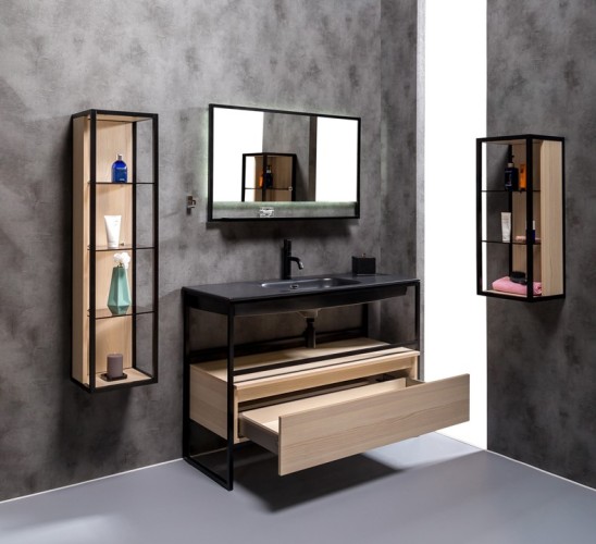 Купить купить тумба подвесная, armadi art loft, light wood арт. 894-120-l