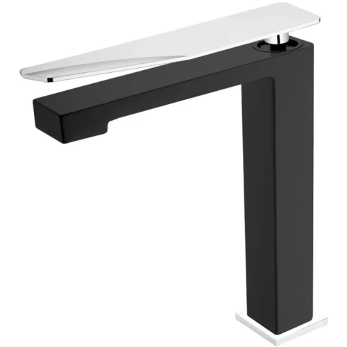 Купить купить смеситель для раковины, boheme q, черный, хром арт. 142-bcr.2