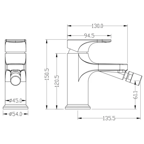 Купить купить смеситель для биде, boheme spectre, бронза арт. 456-br