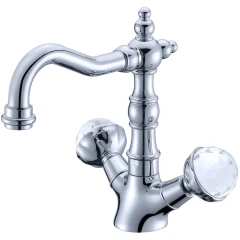 Смеситель для раковины, Boheme Brillante, хром арт. 352